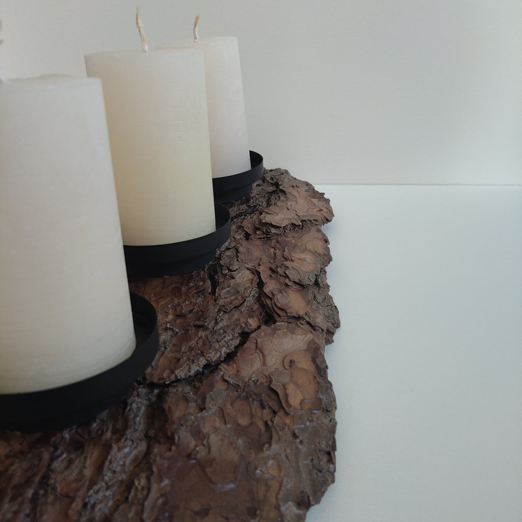 TRIPLE PILLAR CANDLE HOLDER | AURA COLLECTION 002