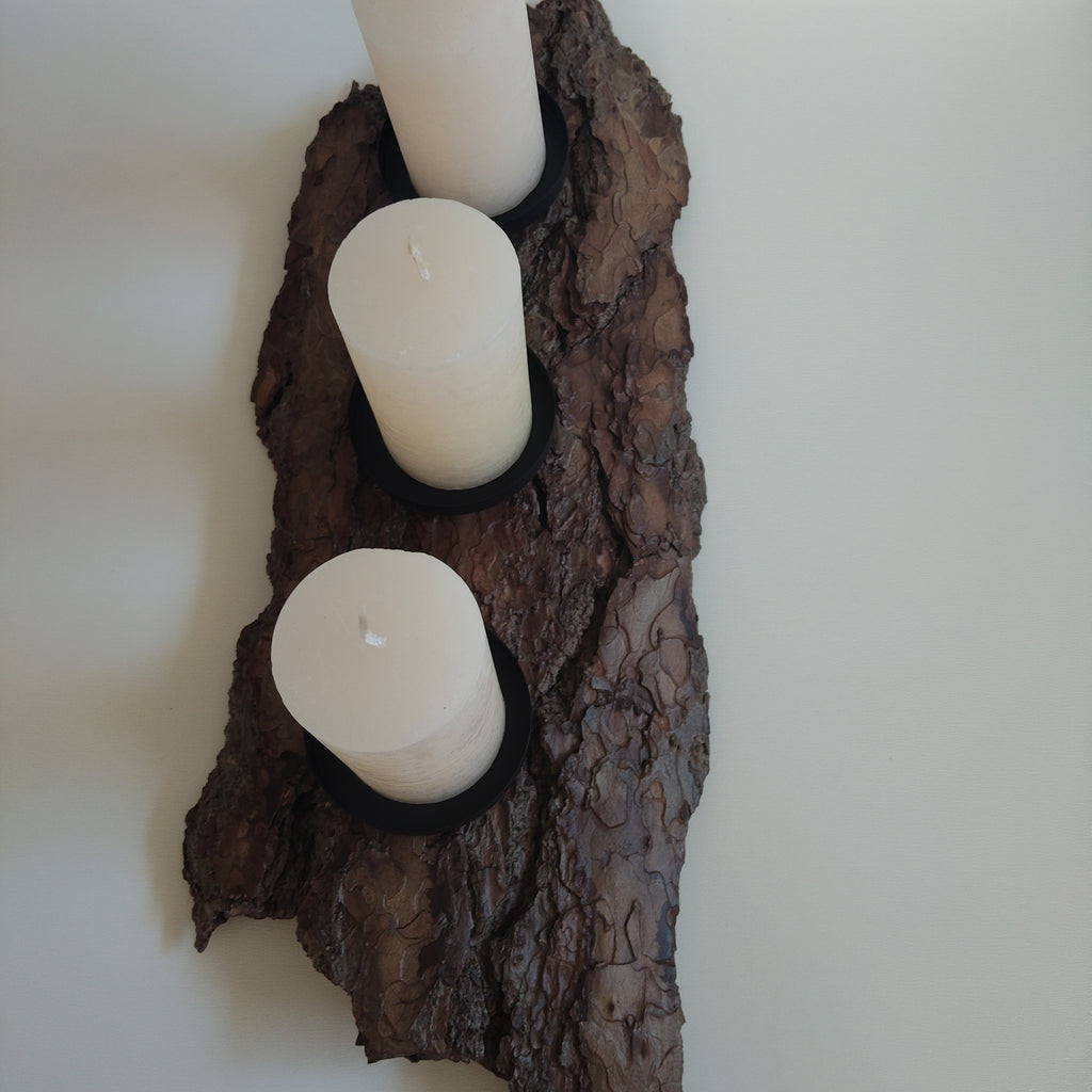 TRIPLE PILLAR CANDLE HOLDER | AURA COLLECTION 002