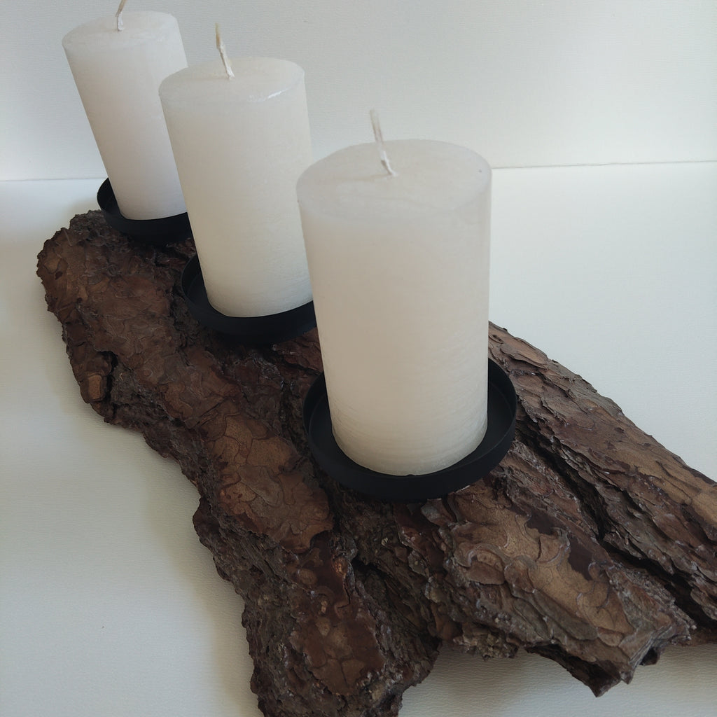 TRIPLE PILLAR CANDLE HOLDER | AURA COLLECTION 002