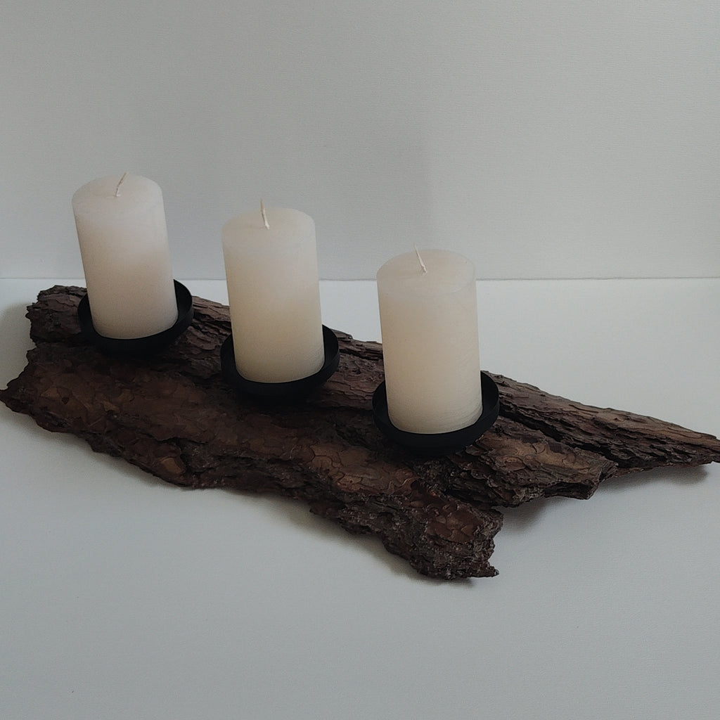 TRIPLE PILLAR CANDLE HOLDER | AURA COLLECTION 002