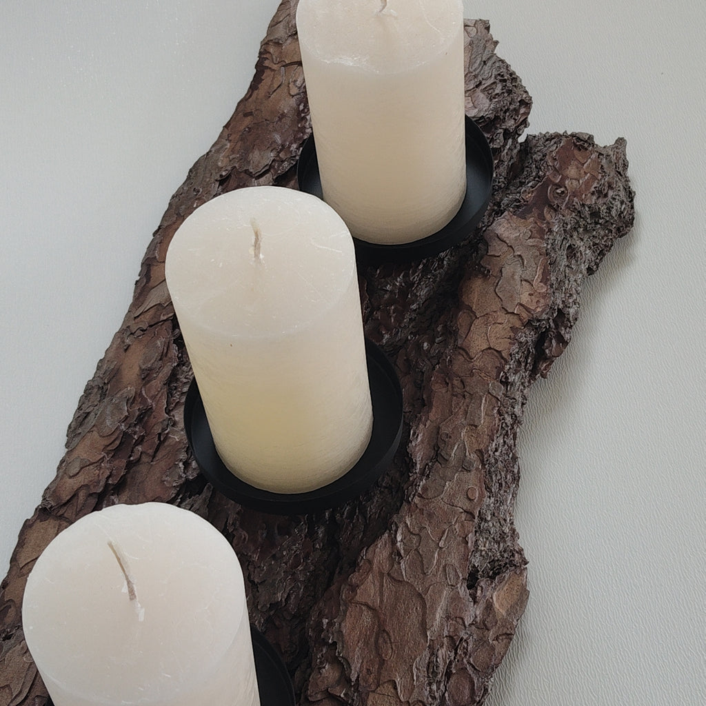 TRIPLE PILLAR CANDLE HOLDER | AURA COLLECTION 002