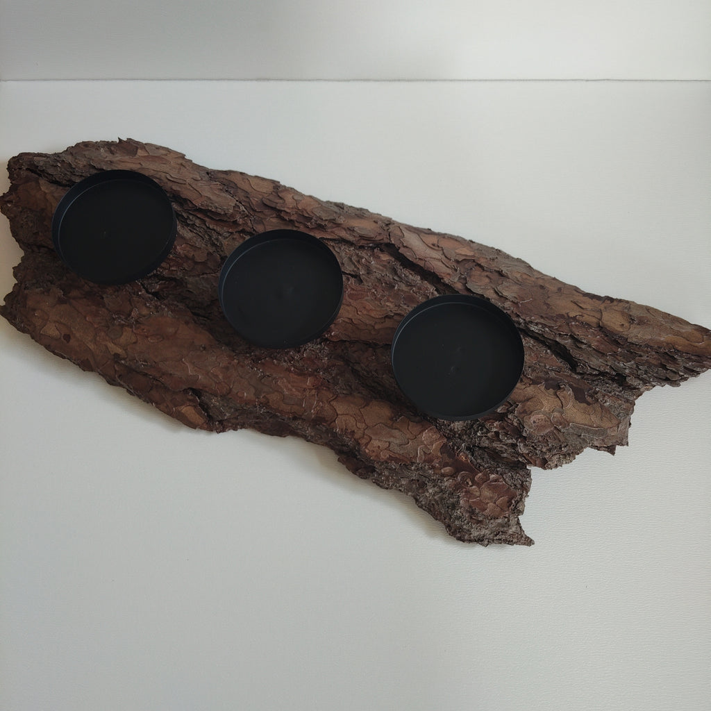 TRIPLE PILLAR CANDLE HOLDER | AURA COLLECTION 002