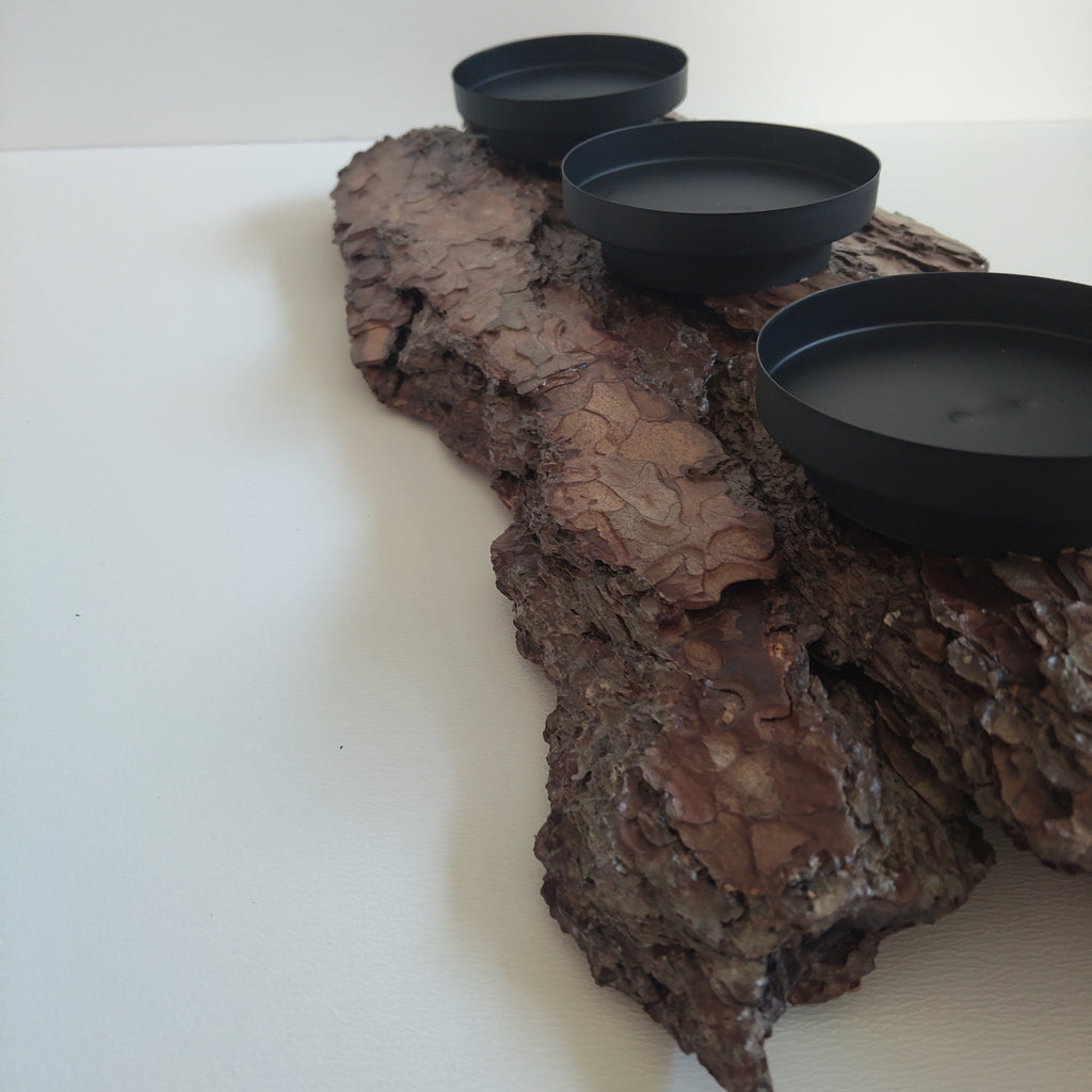 TRIPLE PILLAR CANDLE HOLDER | AURA COLLECTION 002